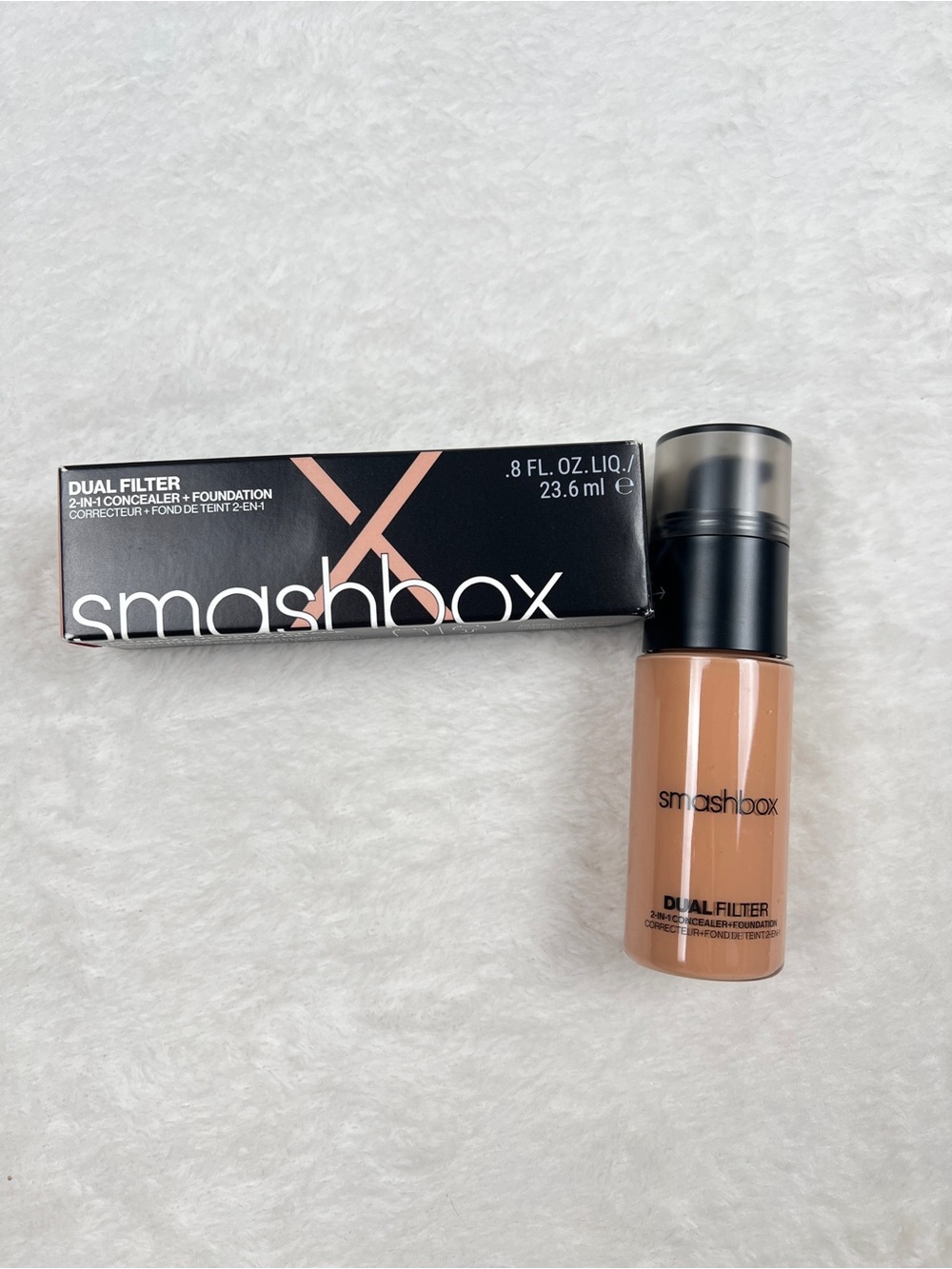 Smashbox Dual Filter 2-in-1 Concealer + Foundation Light Medium 15 Cool NEW